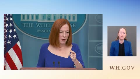 Jen Psaki holds her final briefing as White House press secretary