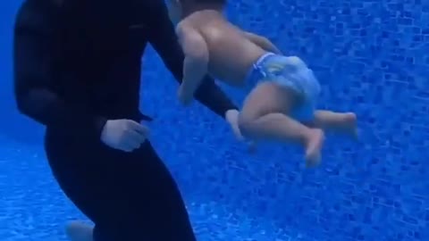 Baby training for the Olympics