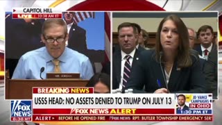 Jim Jordan SCORCHES Kimberly Cheatle, Forces Her To Make Shocking Admission