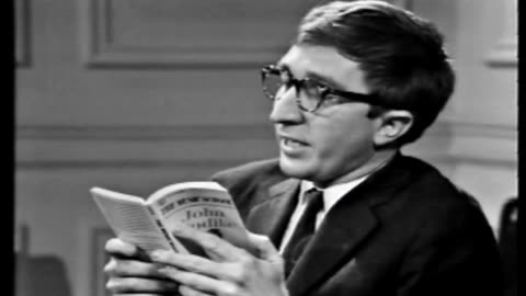 Conversation With John Updike & Peter Taylor (1967 Original Black & White Film)