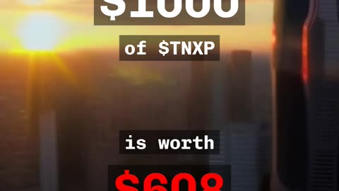 🚨 $TNXP 🚨 Why is $TNXP trending today? 🤔