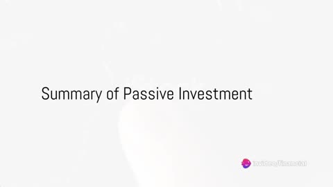 Passive Investment: The Art of Tracking
