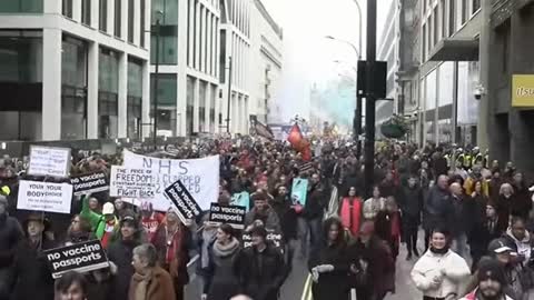 UK, London: Today, normal people have expressed, massive rally