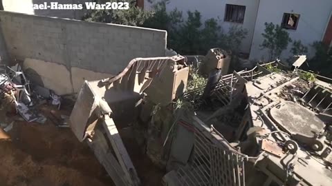 Israel-Hamas War2023 : IDF in Jabalya Gaza