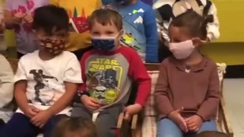 Cringey Preschool Teacher Sings About Masks To Class Of Toddlers In Unsettling Video