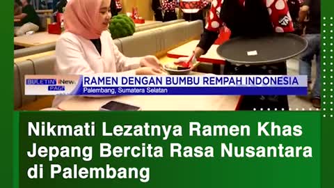 Nikmati Lezatnya Ramen Khas Jepang Bercita Rasa Nusantara di Palembang