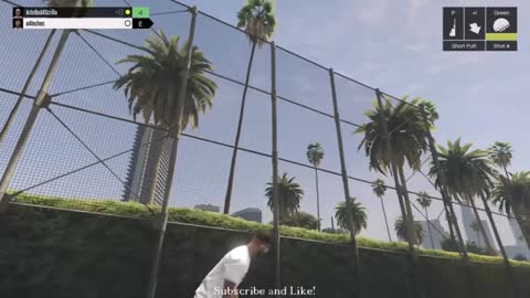 GTA Online Golf Channel: The Master's Live