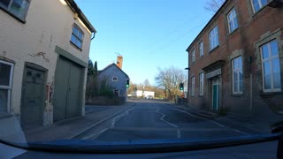 Driving in Fordingbridge. New Forest. GoPro