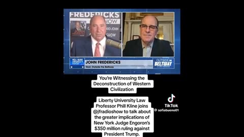 John Freddricks and Phil Kline on Trump NY and Ramifications ..