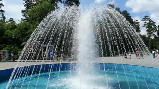 A beautiful fountain in the city.