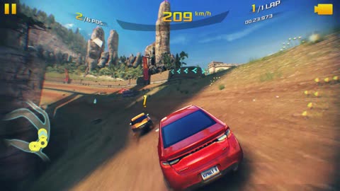 Asphalt 8 : Season 1 Wall ascent track_classic