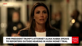 BREAKING NEWS: Alina Habba Lambasts Letitia James After Defending Trump's Bond In Civil Fraud Trial