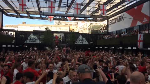 England vs Croatia World Cup 2018. England Fans