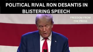 President Trump BRUTALLY Takes Down DeSantis at Rally