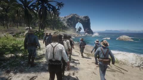 rdr2 walkthrough, welcome to the new world mission