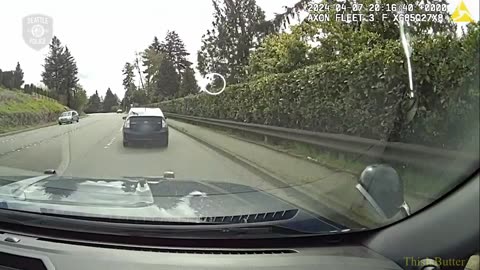 Seattle Police released dashcam of a pursuit, which led to the arrest of a teenager, man