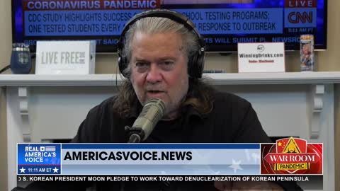 Bannon: Biden is Bleeding Out Political Capital Because We're Getting to the Bottom of Nov 3