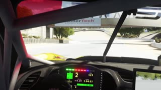 Onboard | Corvette C7.R GTE at Laguna Seca | Assetto Corsa | Logitech G25