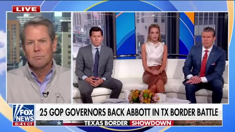 Biden admin is ‘laying the blame’ for the border crisis on someone else- Gov. Brian Kemp