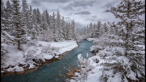 Relaxing, Soothing, Stress Relief Snowy River