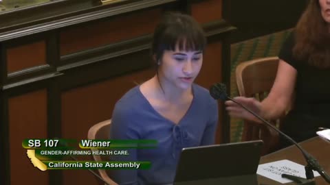 A woman who transitioned as a teen testifies against California bill that would turn California into a “sanctuary state” for child gender transition