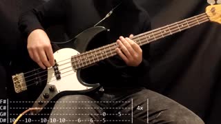 Egypt Central - Over and Under Bass Cover (Tabs)