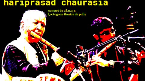 HARIPRASAD CHAURASIA--- CONCERT A L-OCTOGONE THEATRE DE PULLY