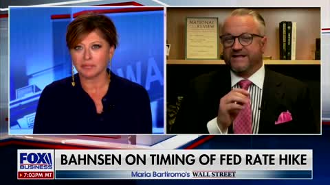David L. Bahnsen on Wall Street Week - Maria Bartiromo - Excessive Gov't Spending is Disinflationary