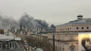 Paris Gare de Lyon fire — Feb 28, 2020.