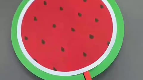 DIY Paper Cut Origami: Melon