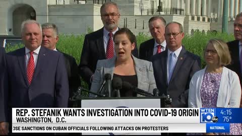 Elise Stefanik asks "Why are Dems stonewalling our efforts to uncover the origins of COVID?"