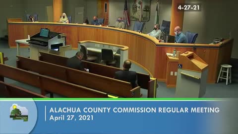 Alachua BOCC 4/27/21 - Public Comments - Afternoon session