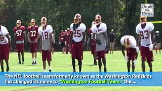 NFL's Redskins change name to 'Washington Football Team