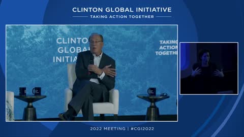 Blackrock CEO Says “We are in a Transition” at Clinton Global Initiative Conference