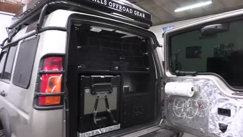 Building Easy Overland Gear Storage!