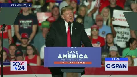 President Donald Trump Speaks in Des Moines Iowa, October 2021 - FULL