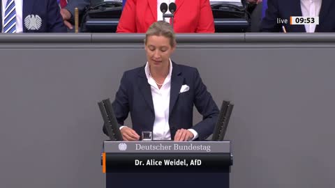 Alice Weidel - Nicht der Ukraine-Krieg ist Ursache für die Krise