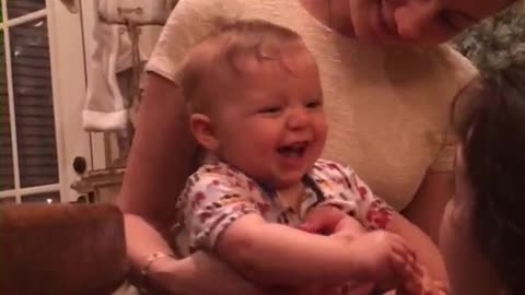 Hilarious Laughing Baby