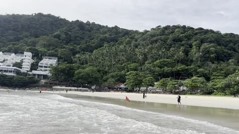 Nai Harn Beach, Phuket Thailand from the water