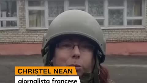 Christel Nean: I militari Ukraini colpiscono i civili per dare la colpa ai russi