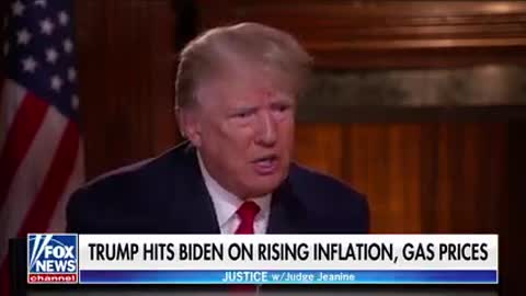 Latest- President Trump on Biden's energy crisis and inflation.