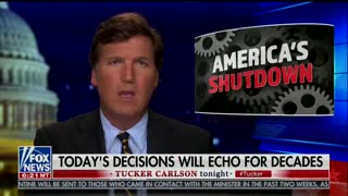 Tucker Carlson warns of risks of shutting down economy