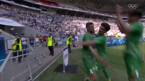 Argentina vs Iraq | Men's Football Group Stage ⚽️ | Paris 2024 Highlights