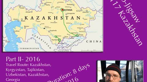 Geo-Jigsaw: #117 Kazakhstan Pt. 2
