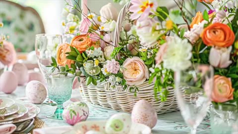 Easter Tablescapes ∙ Classical Music ∙ Table Decor Ideas & Inspiration ∙ Quintessential Home