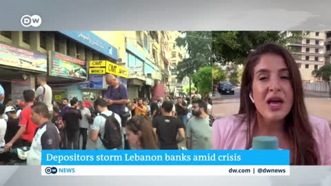 Lebanon: Depositors storm banks