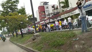 Video: Avanzan marchas y caravanas de este miércoles en Bucaramanga
