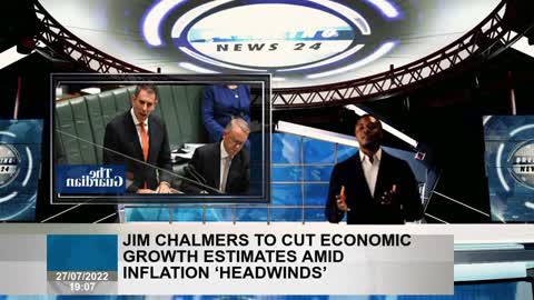 Jim Chalmers to reduce economic growth estimates amid inflation 'winds against