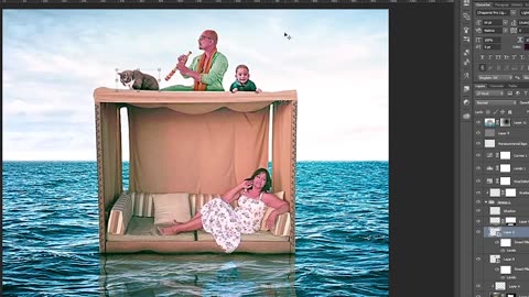 Making of Universals Sail Away - @Photoshop Manipulation & Graphic Art