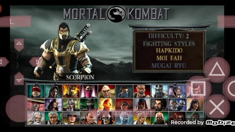 Mortal Kombat: Unchained Arcade Ladder (Scorpion)